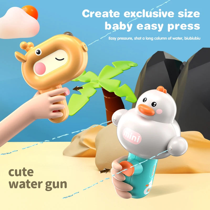 Giraffe Water Gun Blow-water Small Toy Spray Outdoor