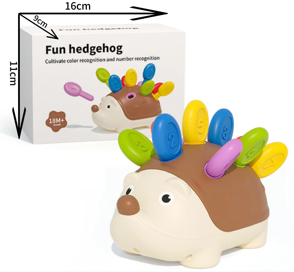 Hedgehog Montessori Baby Toys Hand-eye Coordination