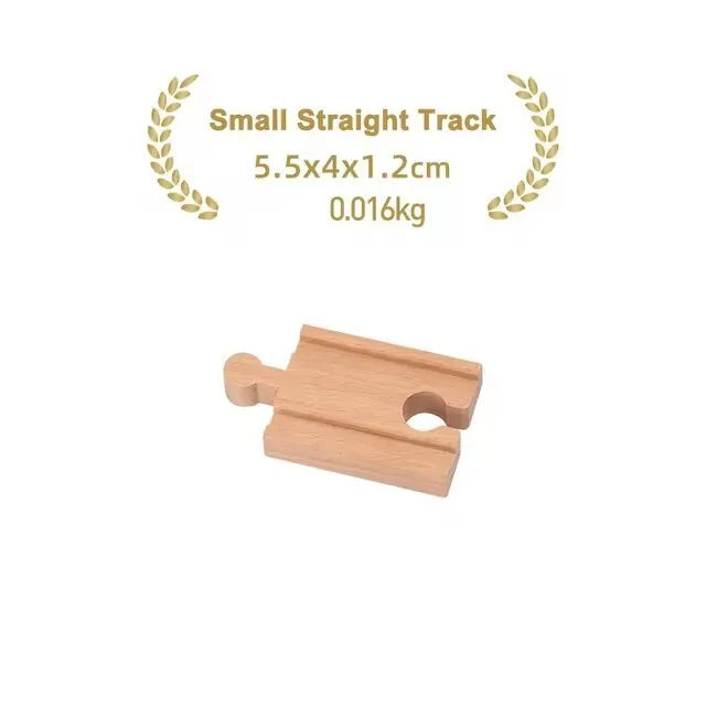 New Wooden Track Accessories Beech Wood Railway Train