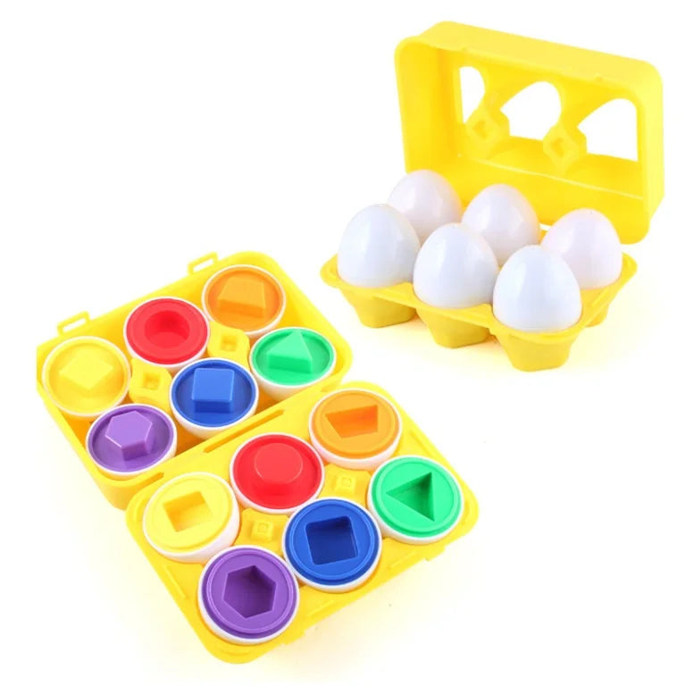 Matching Eggs Toys for Toddlers 1 2 3Y