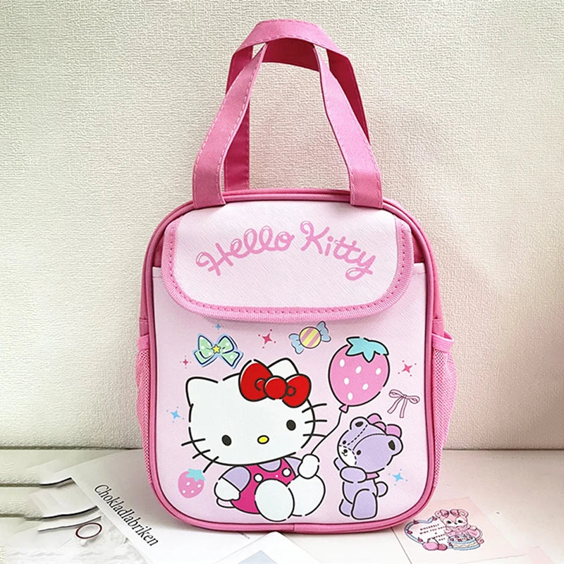 Stitch Sanrio Culomi Insulated Tote Lunch Bag - Reusable, foldable, zip fastening, insulated aluminium film inside canvas bag