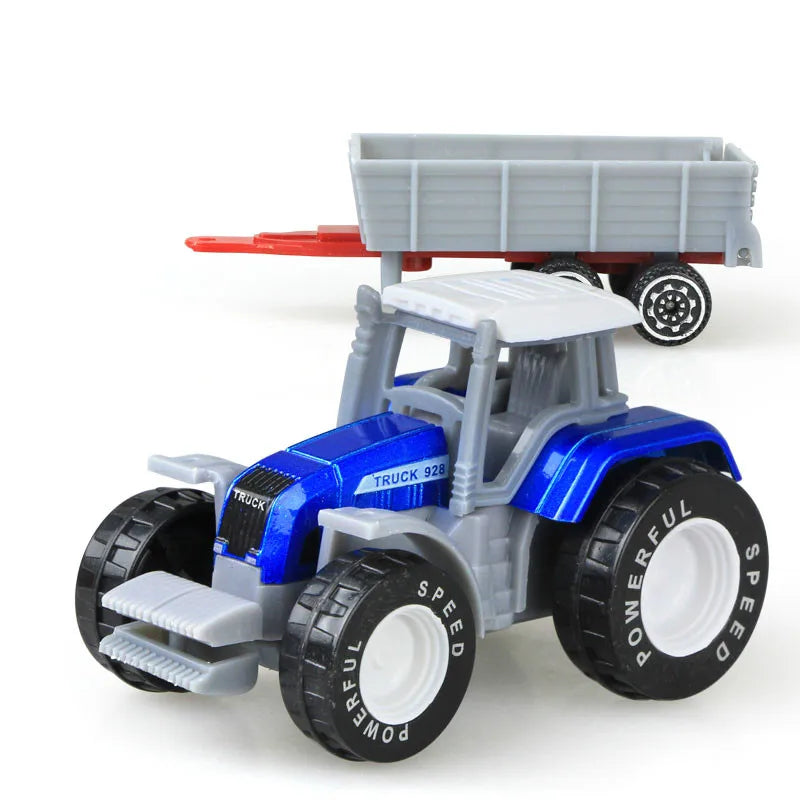 Alloy Engineering Car Model Tractor Farmer