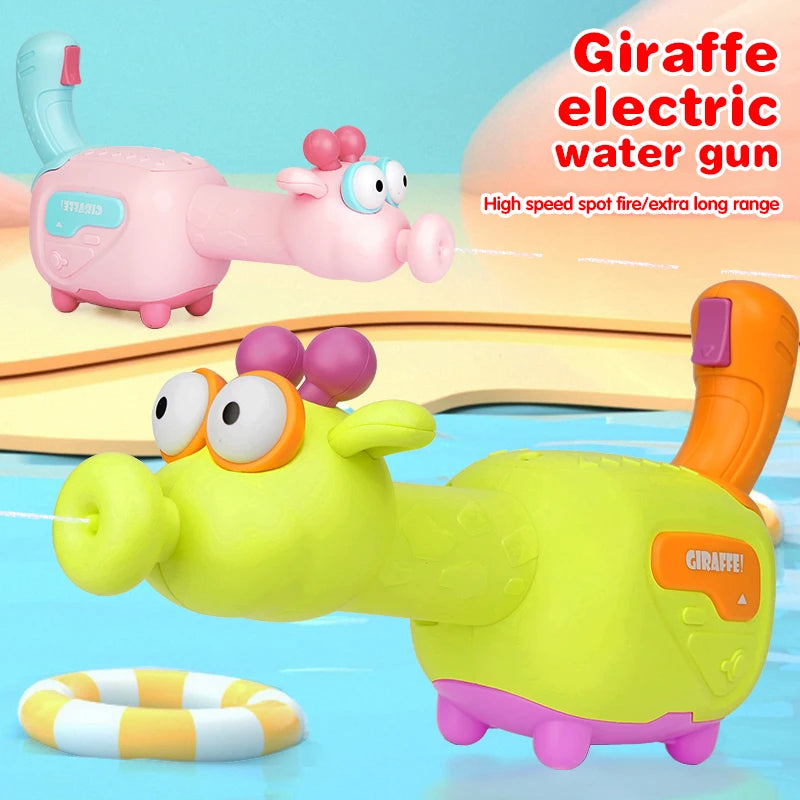 Electric Water Gun Giraffe Cartoon Glock Water Spray