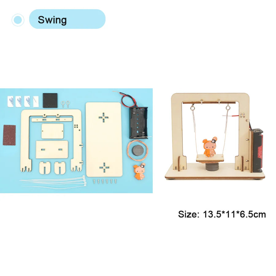 DIY Physical Model Science Experiment Educational Toy Handmade