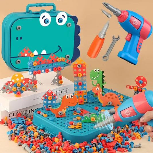 Children Toys Tool Set Electric Drill Screw