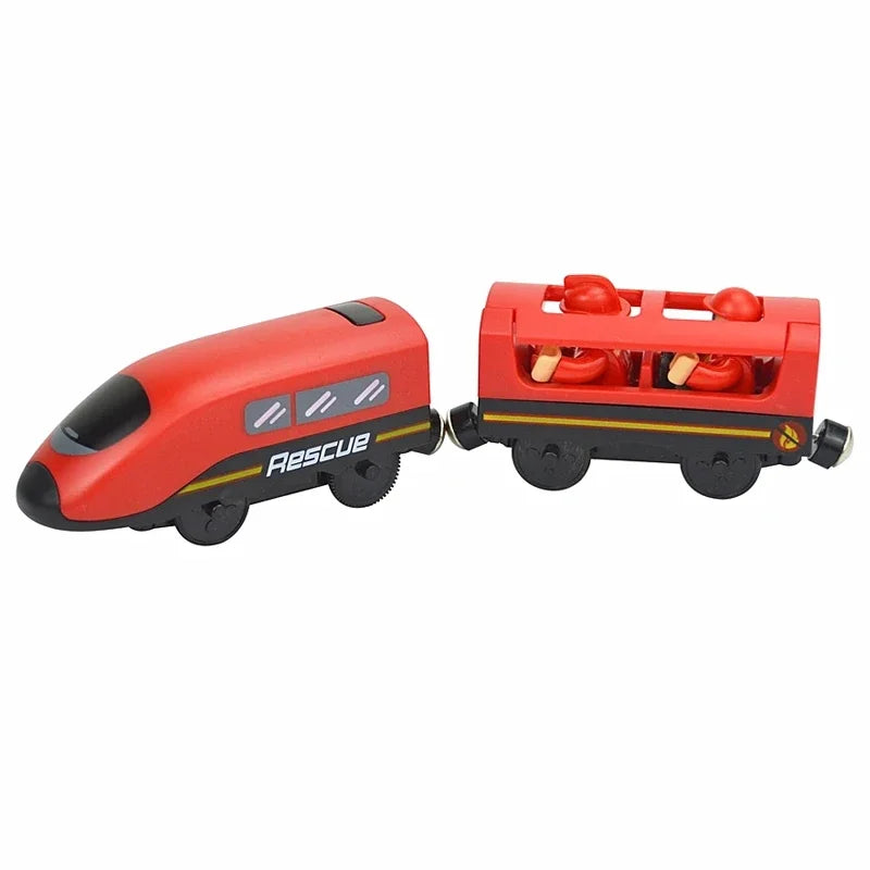 Train Track Wooden Train Toys Magnetic Set