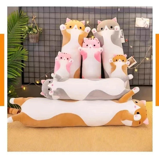 Cute Soft Long Cat Pillow Soft Plush