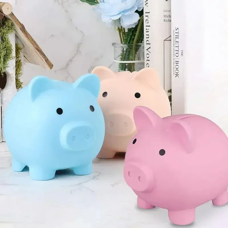 Large Capacity Cartoon Pig Shaped Money Boxes Children