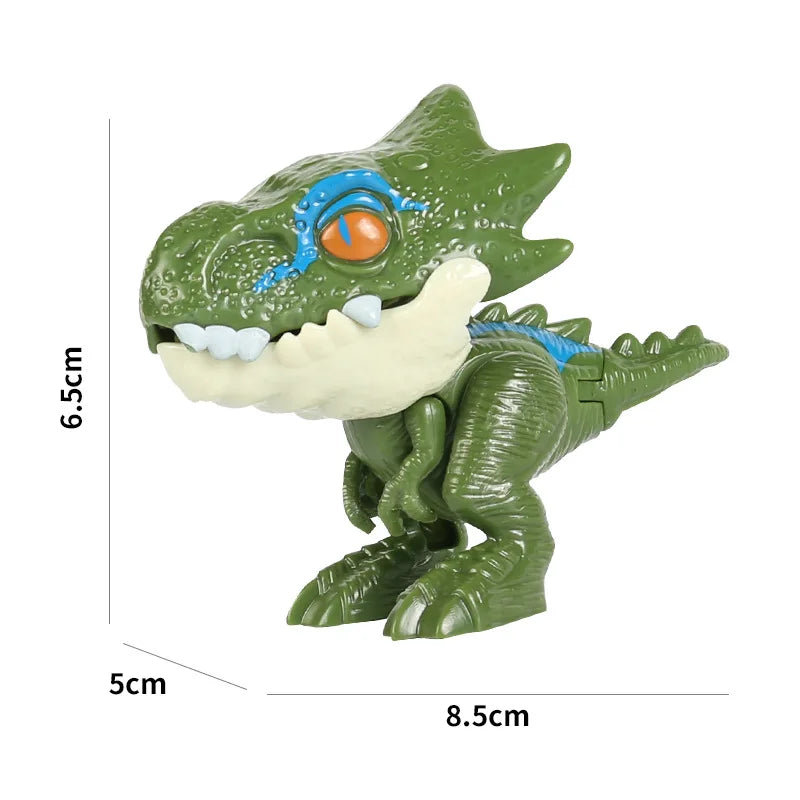 Finger-biting Dinosaur Model Toys Movable