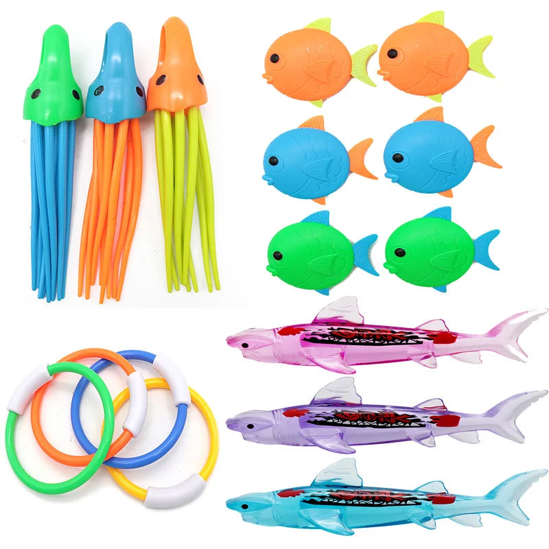 Swimming Diving Toys Children's Fish Dolphin Buoy Pool