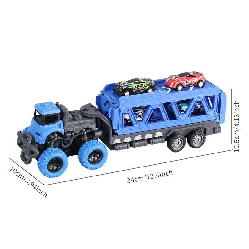 Deformable Rail Car Ejection Folding  Big Truck