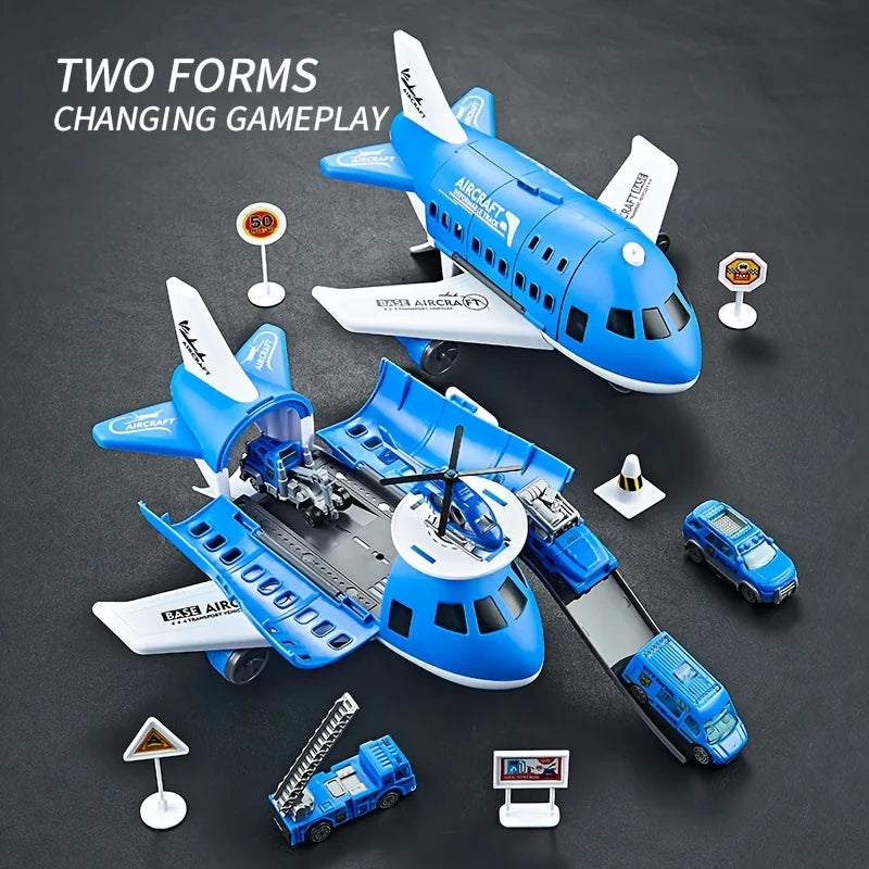 Children's Airplane Car Toy, Inertial Airplane Model