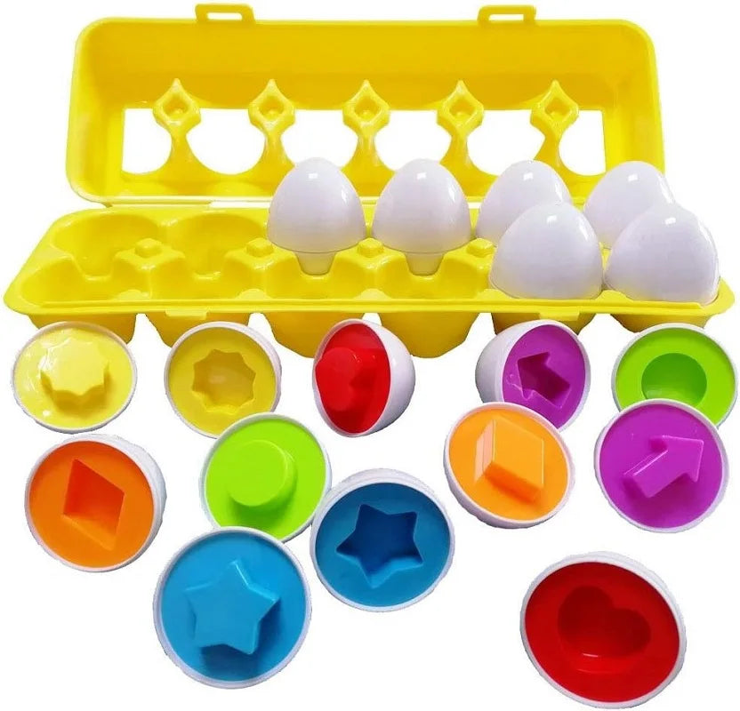 Matching Eggs Toys for Toddlers 1 2 3Y