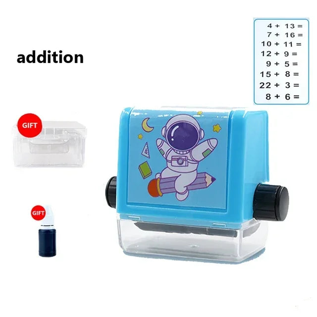 Math Roller Stamp Within 100 Multiplication and Division