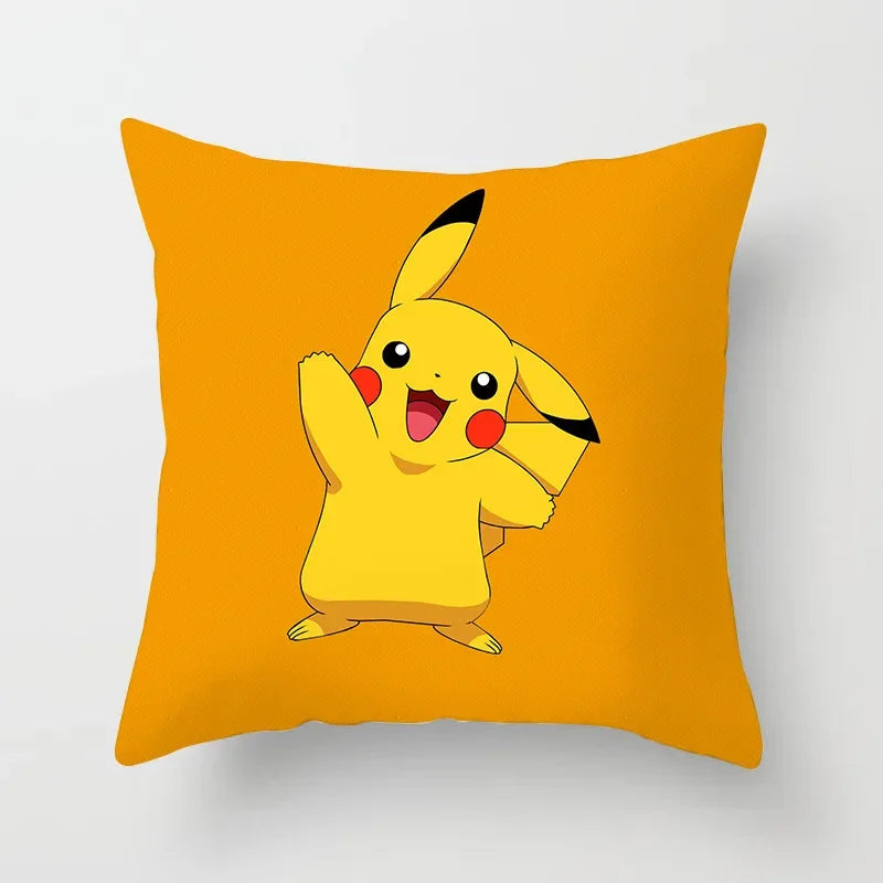 Anime Pokemon Pikachu Pillow Cover 45x45cm