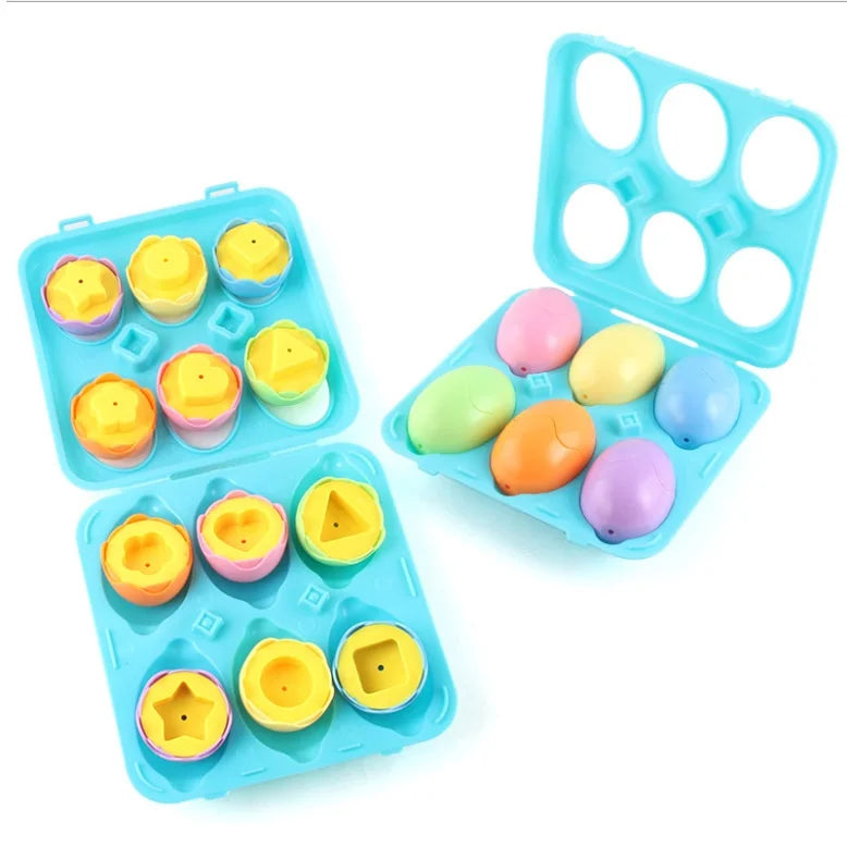 Matching Eggs Toys for Toddlers 1 2 3Y