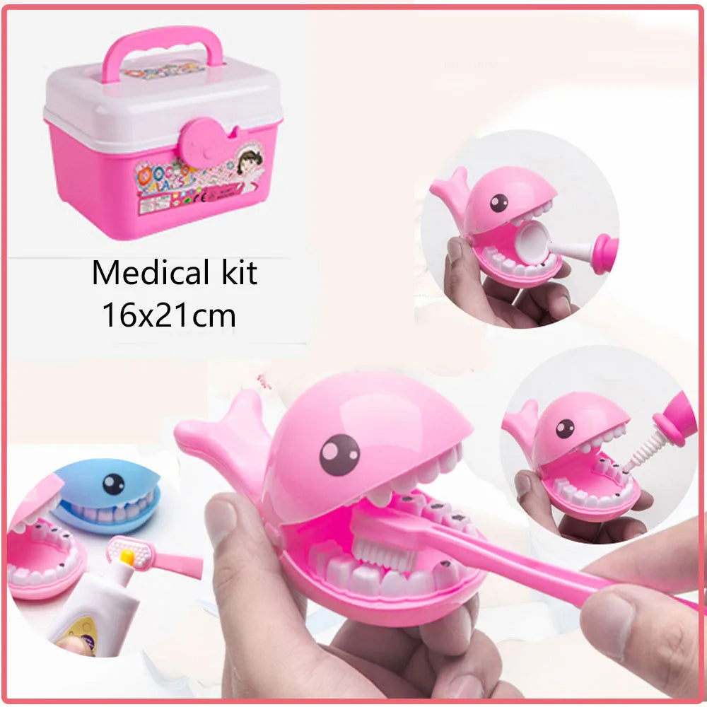 Doctor Toys for Kids Pretend Play Set Children Medical Dentist