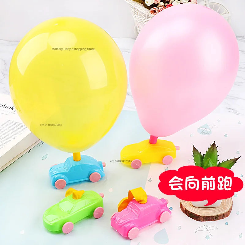 Balloon Car Funny Toys Kid Science Experiment