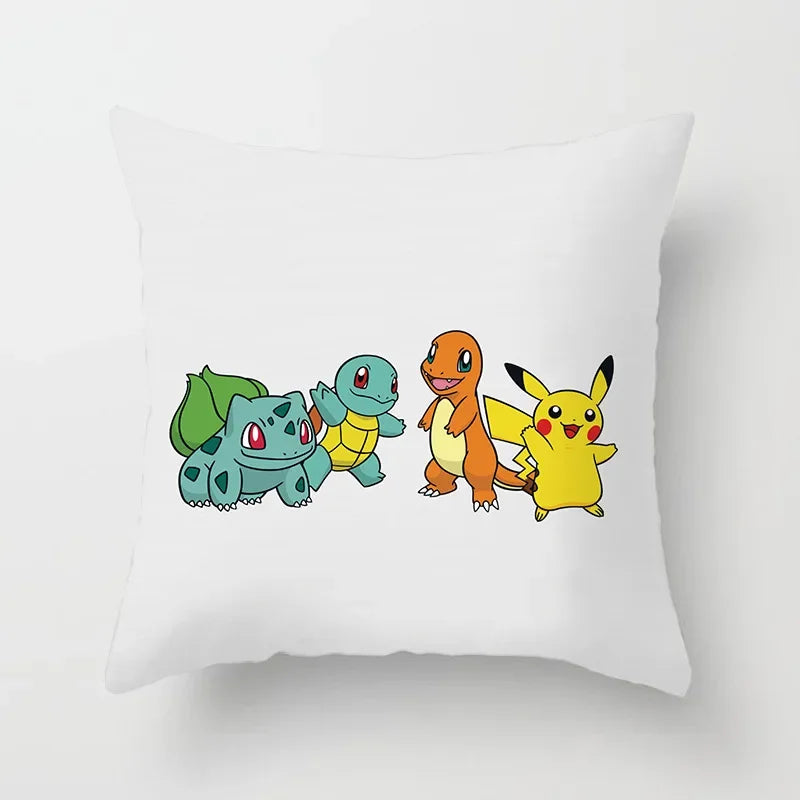 Anime Pokemon Pikachu Pillow Cover 45x45cm