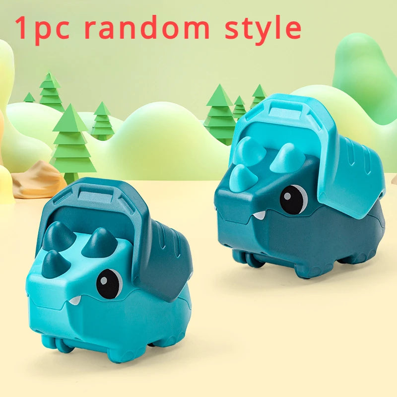 Baby Animal Car Toys Toddler Press and Go