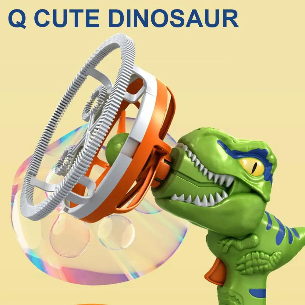 Automatic Dinosaur Bubble Gun Electric