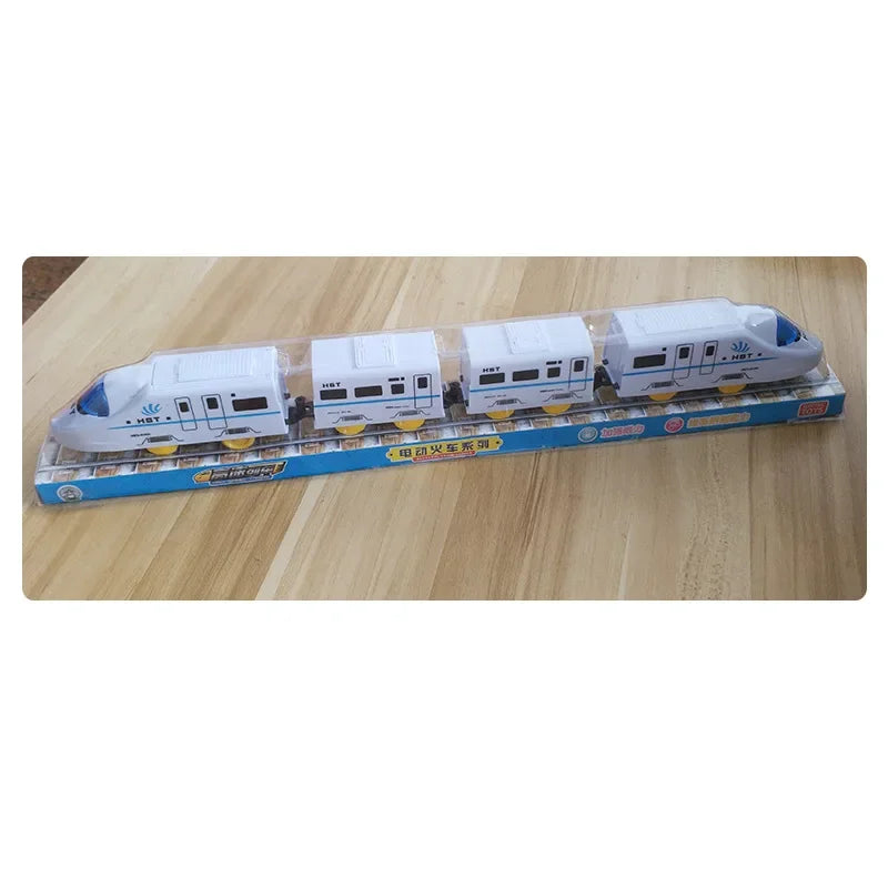 Electric Simulation High Speed Railway Toy Automatic Rotation Train