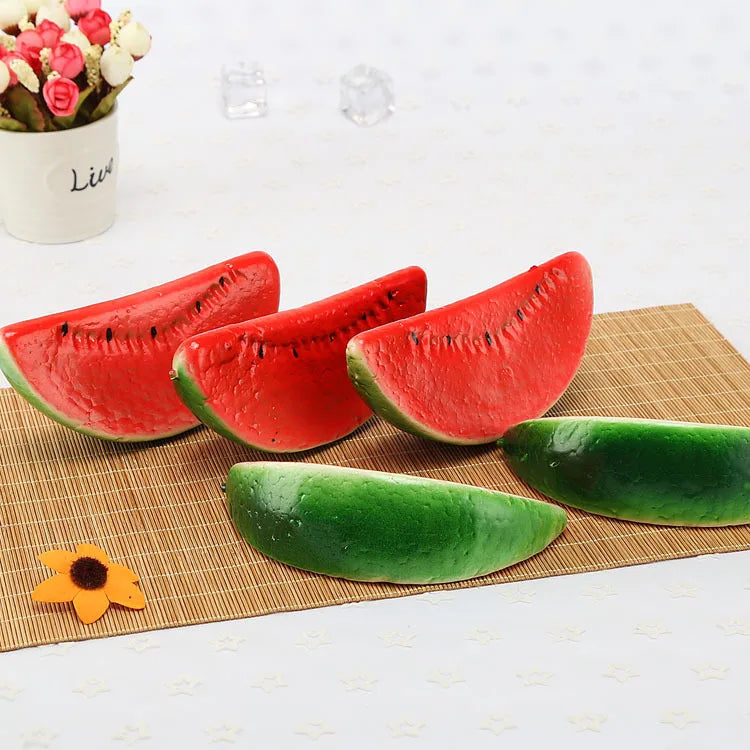 Simulation Watermelon Foam Fruit Model Decoration