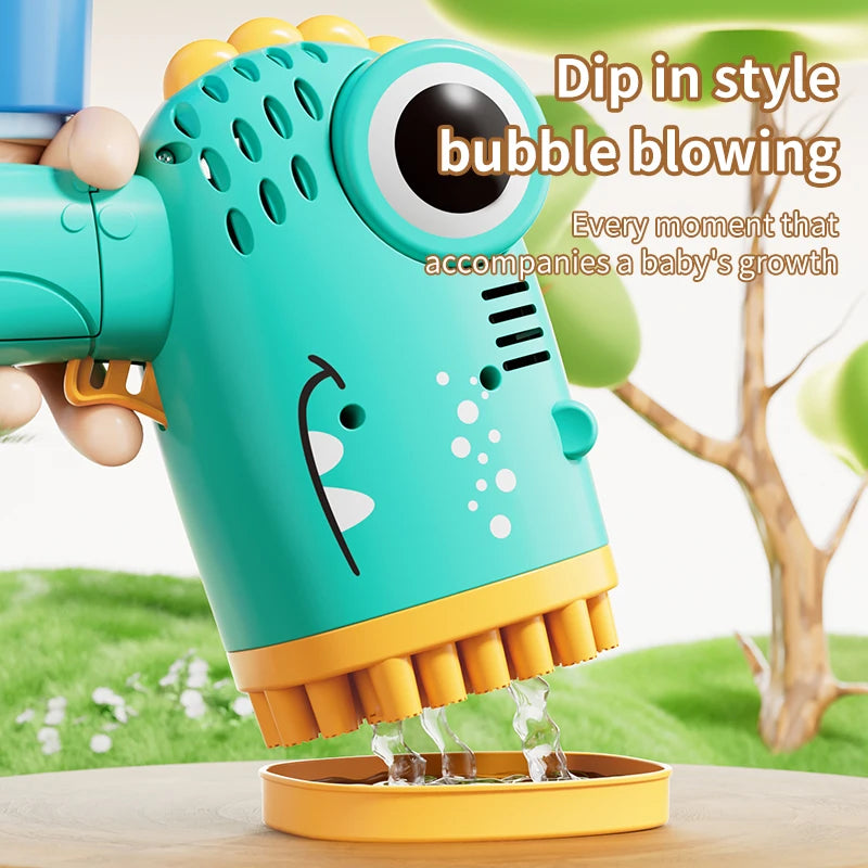 Dinosaur Bubble Machine Handheld for Outdoor Events