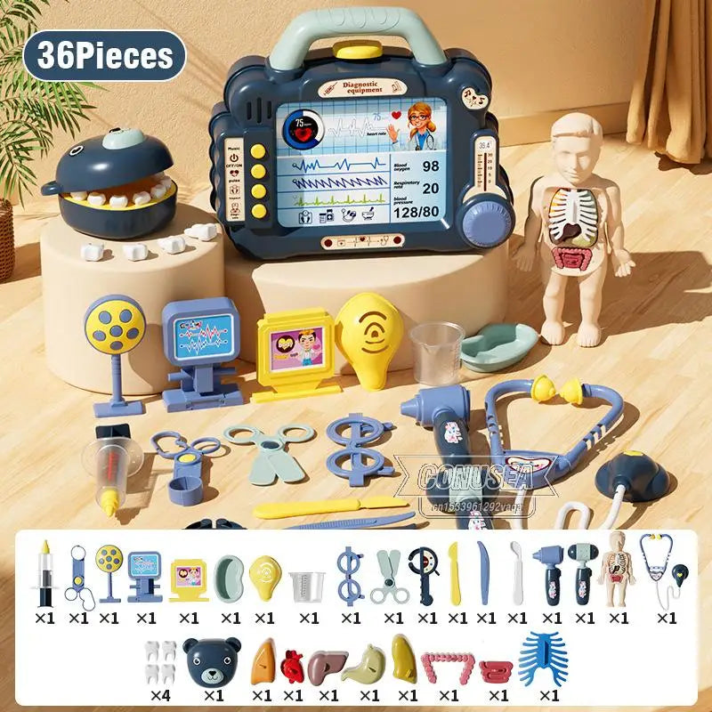 Children Hospital Pretend Play Toys Doctor Nurse Play