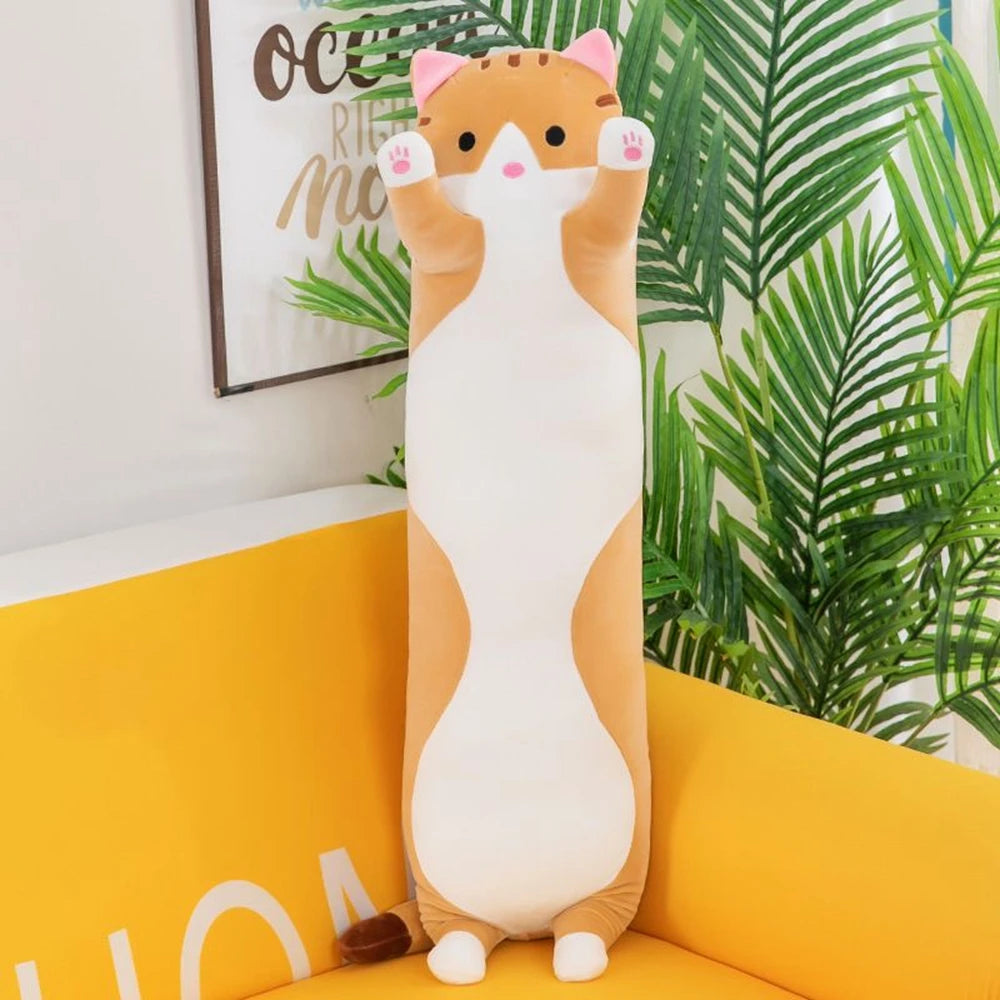 Cute Soft Long Cat Pillow Soft Plush