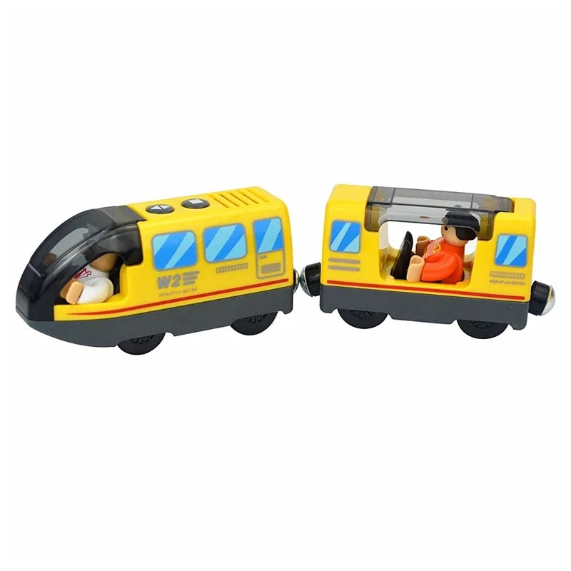 Train Track Wooden Train Toys Magnetic Set