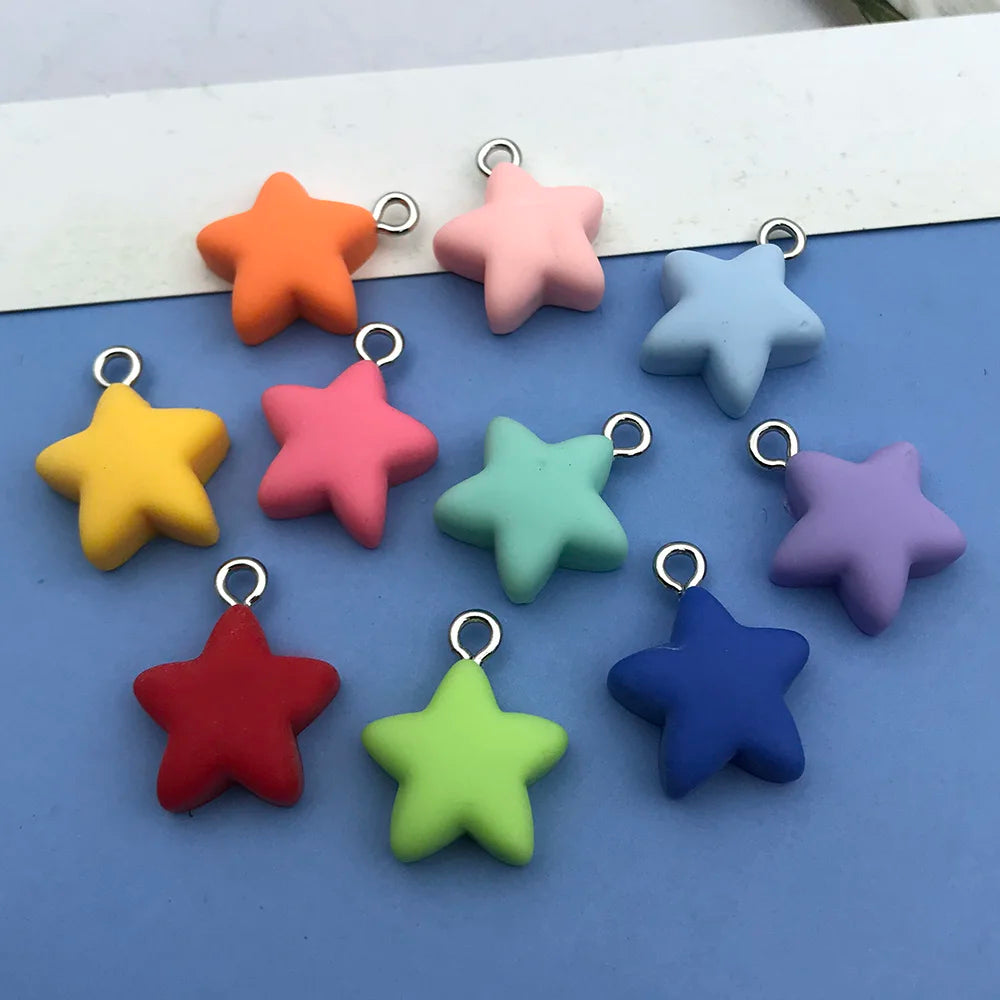 Mix Fruit Animals Flowers Resin Charms