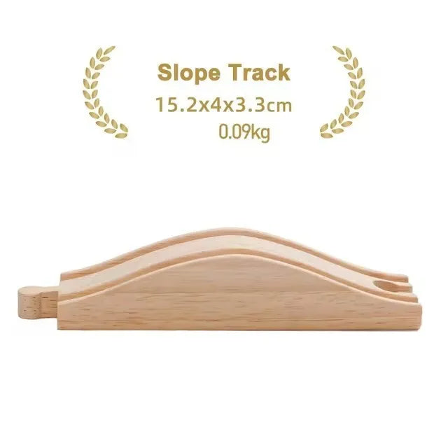 New Wooden Track Accessories Beech Wood Railway Train