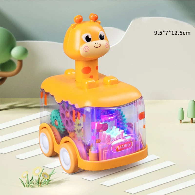 Baby Animal Car Toys Toddler Press and Go