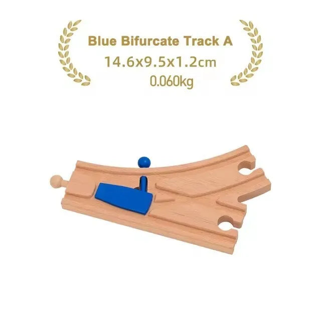 New Wooden Track Accessories Beech Wood Railway Train