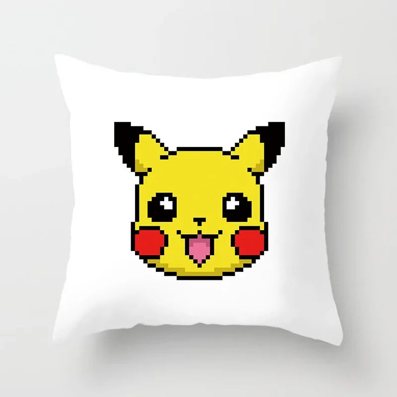 Anime Pokemon Pikachu Pillow Cover 45x45cm