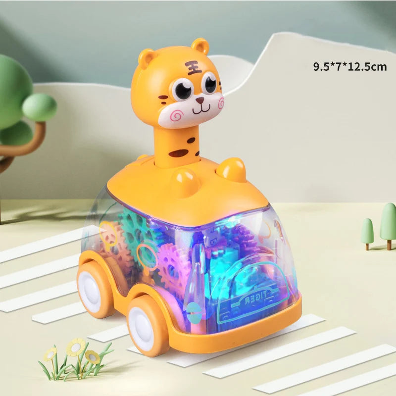 Baby Animal Car Toys Toddler Press and Go