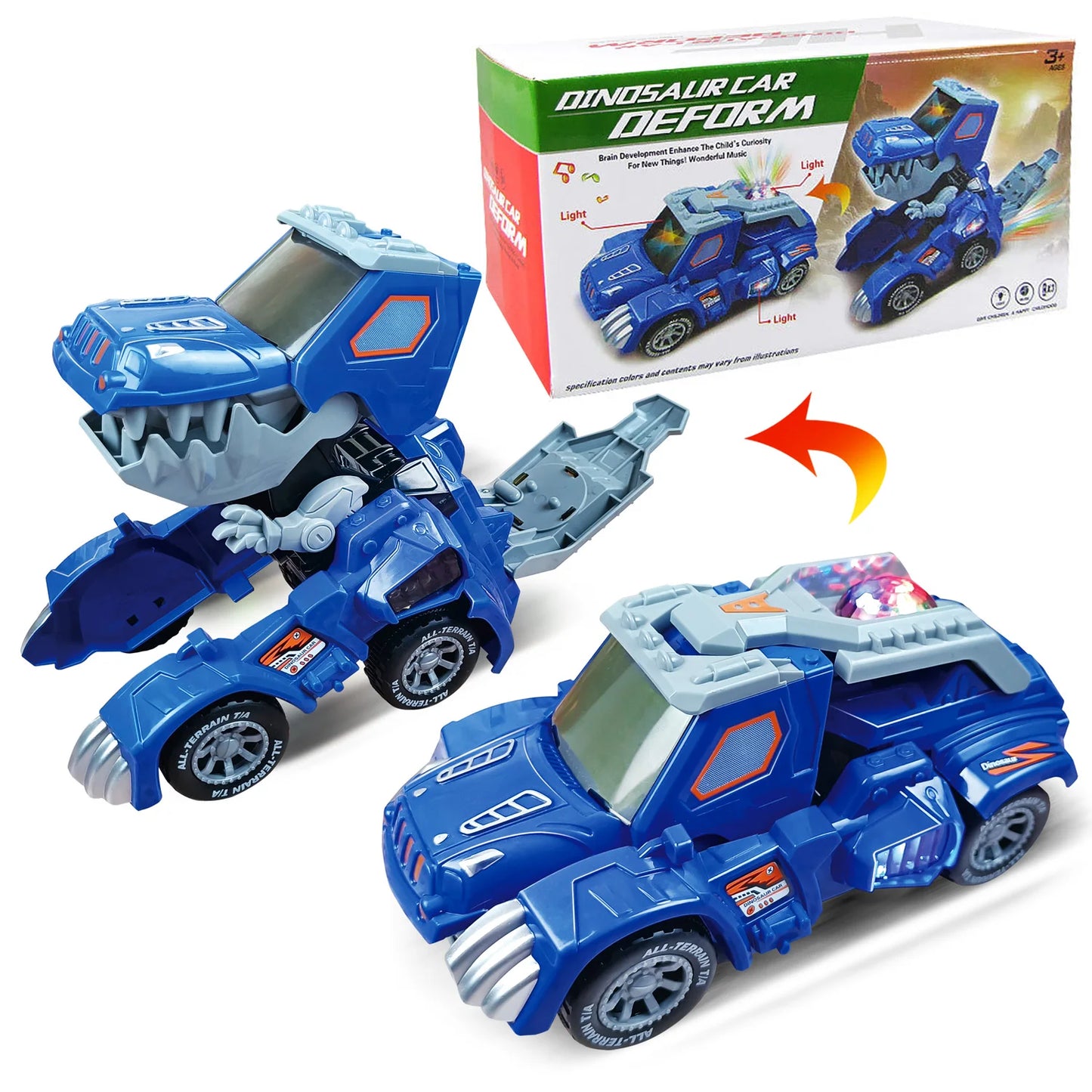 Deform Dinosaur Toys Car Dino Vehicle Magic Car