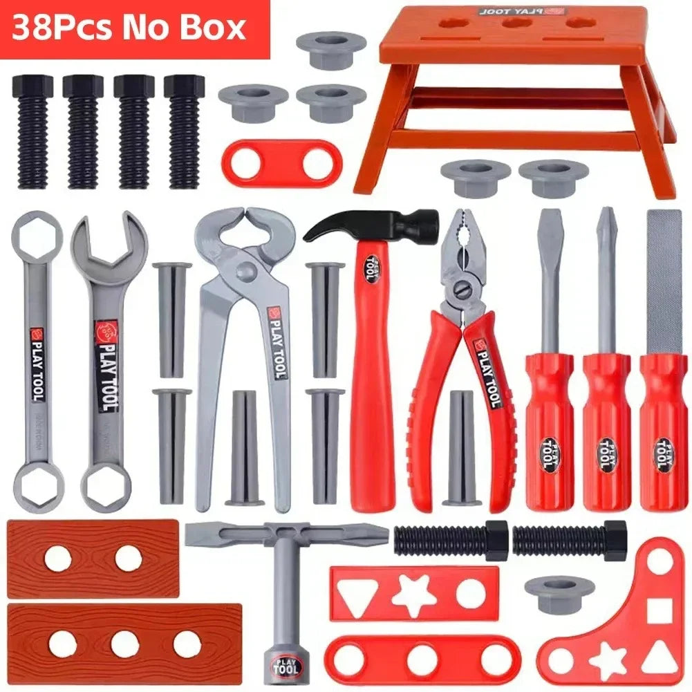 Pretend Tools Kit Toys 38/41 PCS Play Repair Tool Set