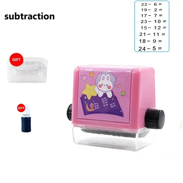 Math Roller Stamp Within 100 Multiplication and Division