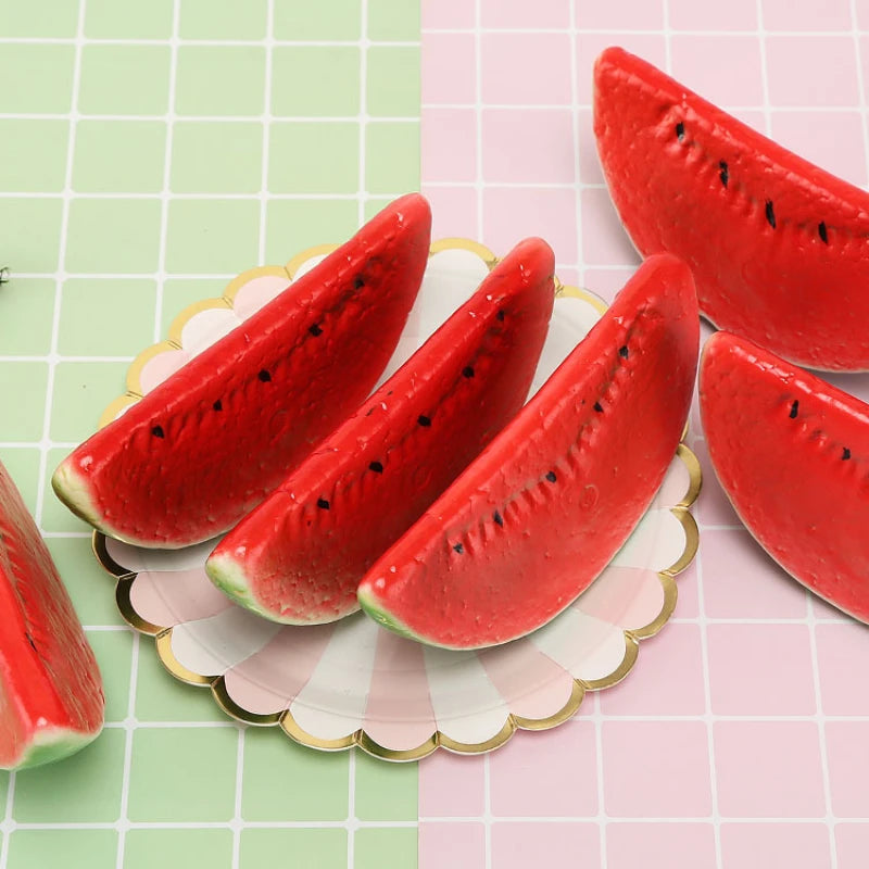 Simulation Watermelon Foam Fruit Model Decoration