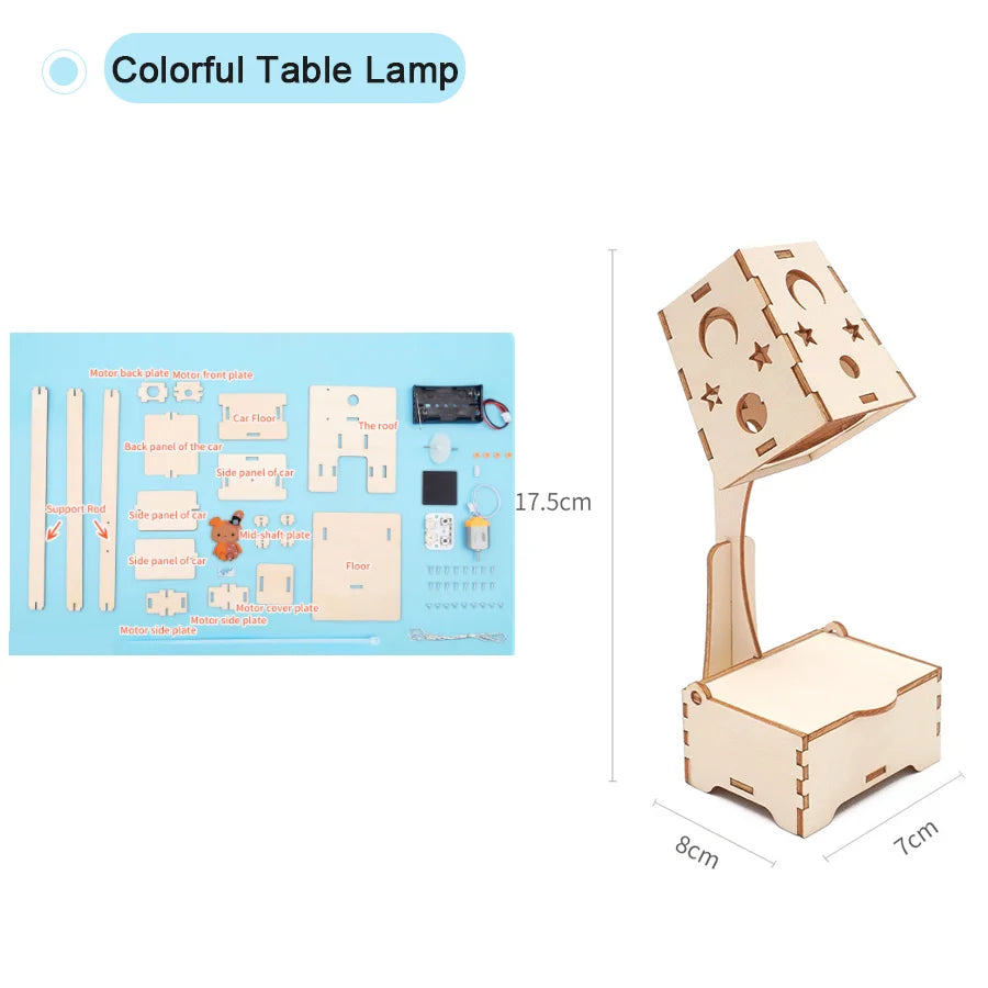 DIY Physical Model Science Experiment Educational Toy Handmade