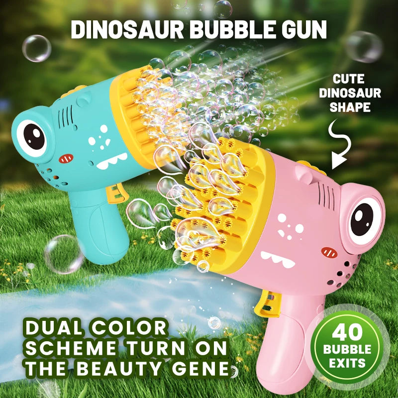 Dinosaur Super Bubble Machine Handheld for Outdoor