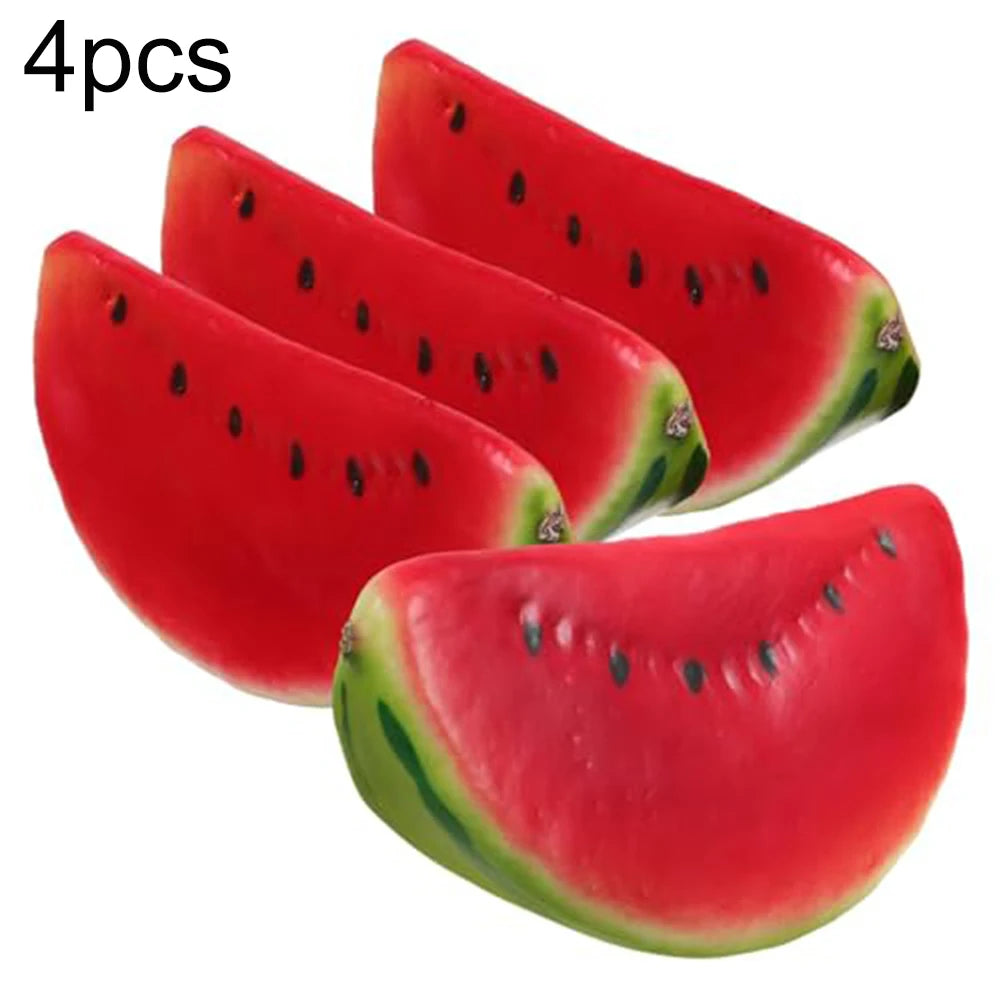 Artificial Fruits Simulation Artificial Watermelon Slices