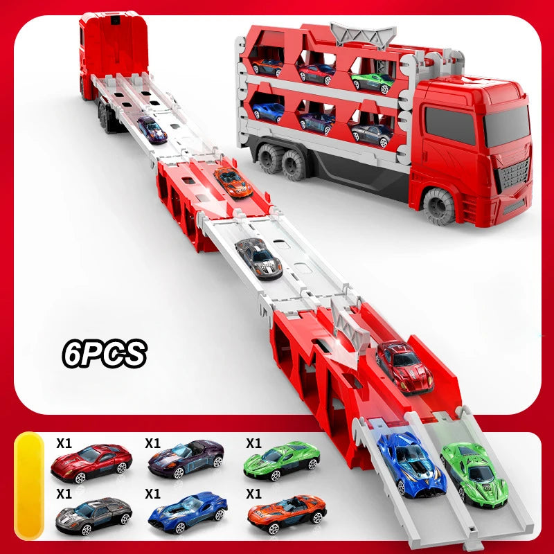 Large Car Transport Truck Novel Children's Competitive Game