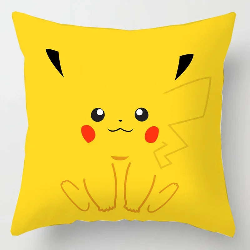 Anime Pokemon Pikachu Pillow Cover 45x45cm