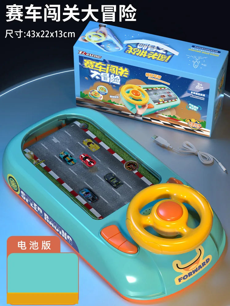 Steering Wheel Driving Toy Vehicle Electronic Simulation