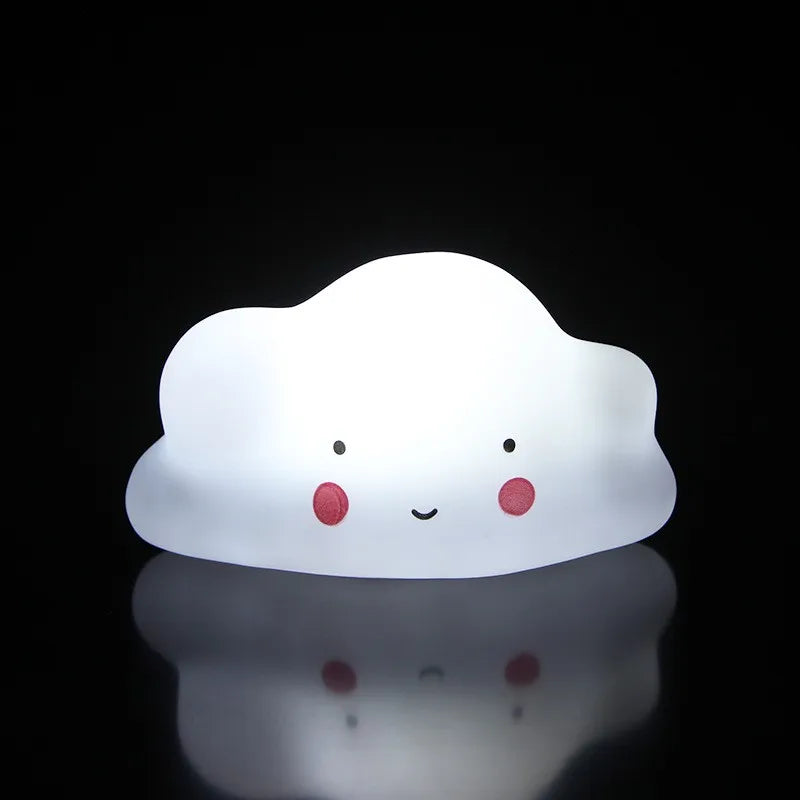 Led Night Light Baby Room Decoration Bed Stars Moon Clouds