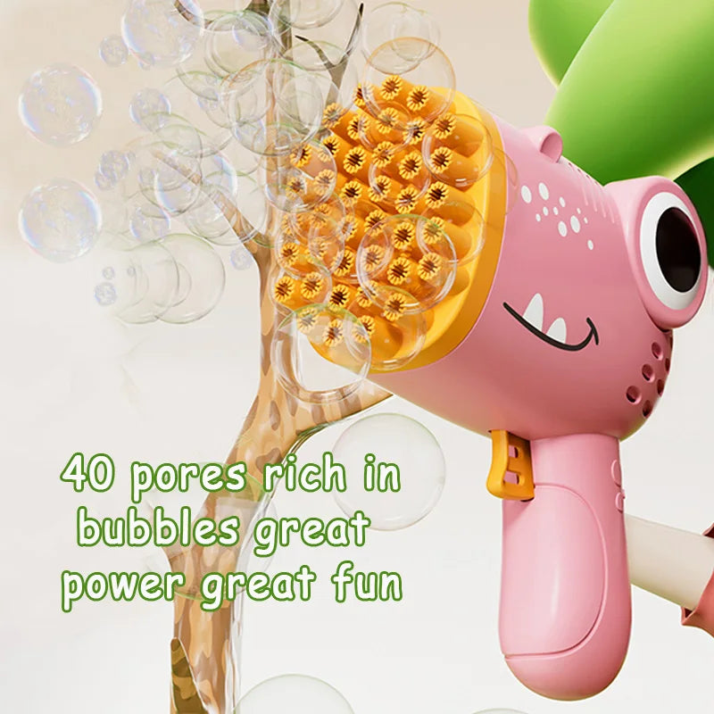 Dinosaur Bubble Machine for Outdoor Game