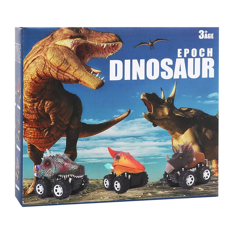 Dinosaur Toys Pull Back Cars Mini Monster Truck